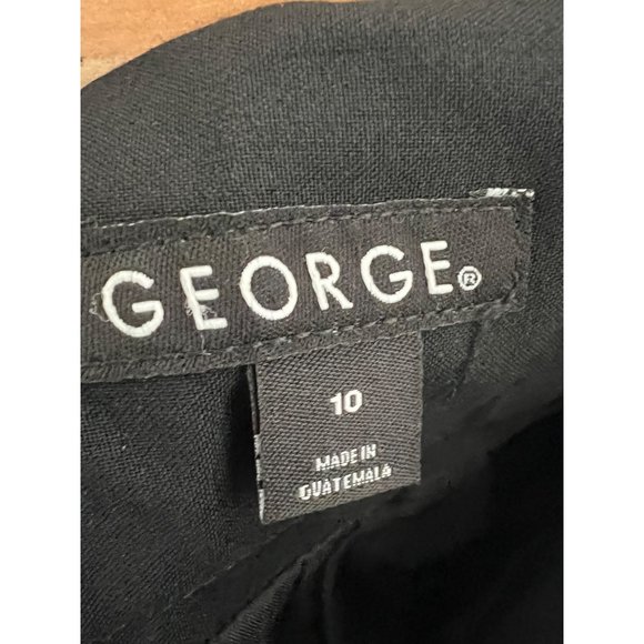 GEORGE Black Suit Skirt - Size 10 - Picture 8 of 8